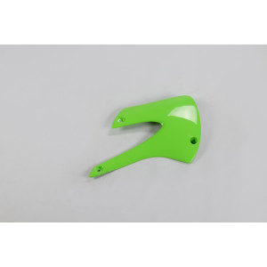 Ouïes de radiateur UFO vert Kawasaki KX80