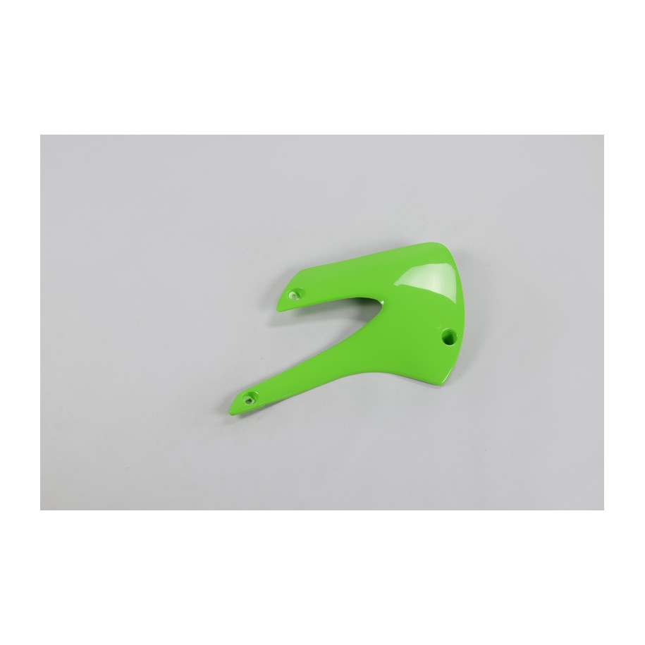 Ouïes de radiateur UFO vert Kawasaki KX80