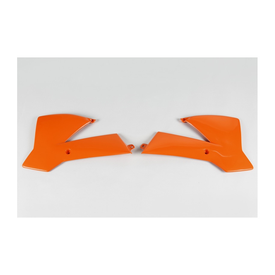 Ouïes de radiateur UFO orange KTM SX65