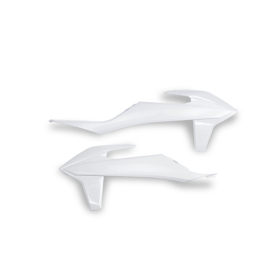 Ouies de radiateur UFO blanc KTM SX/SX-F