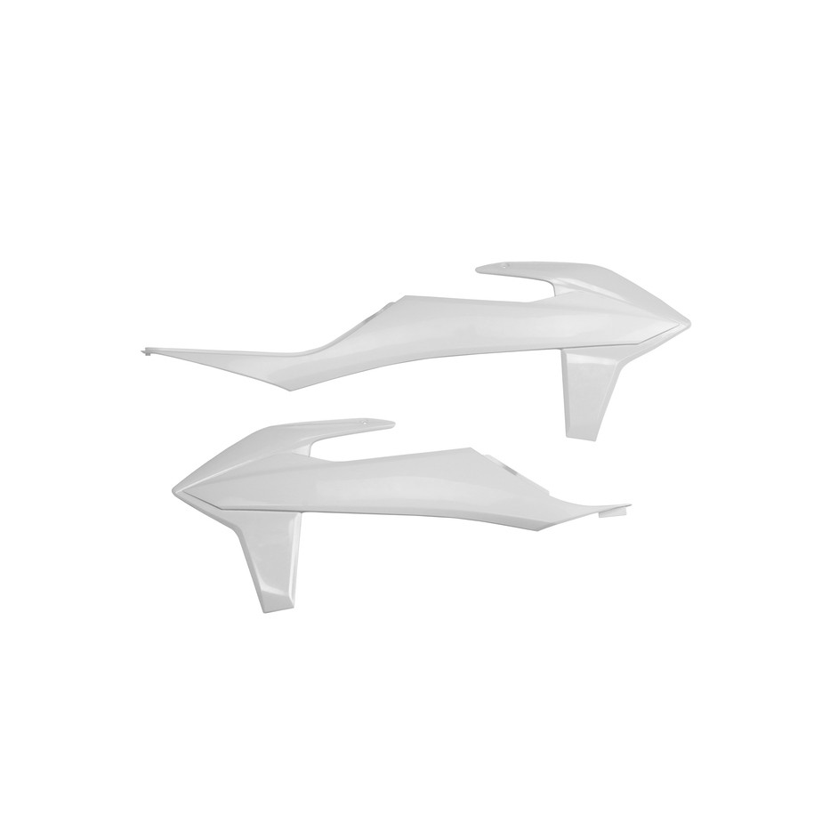 Ouïes de radiateur UFO blanc KTM SX/SX-F