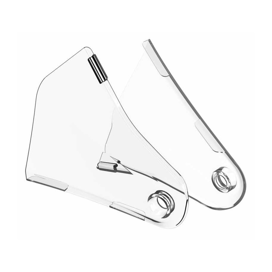 Protection de plaques latérales POLISPORT transparent Kawasaki KX450F