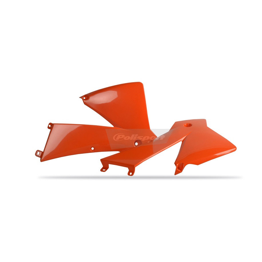 Ouïes de radiateur POLISPORT orange KTM