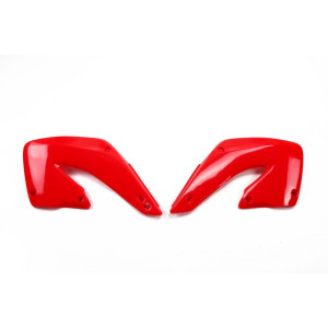 Ouïes de radiateur UFO rouge Honda CR125R/250R