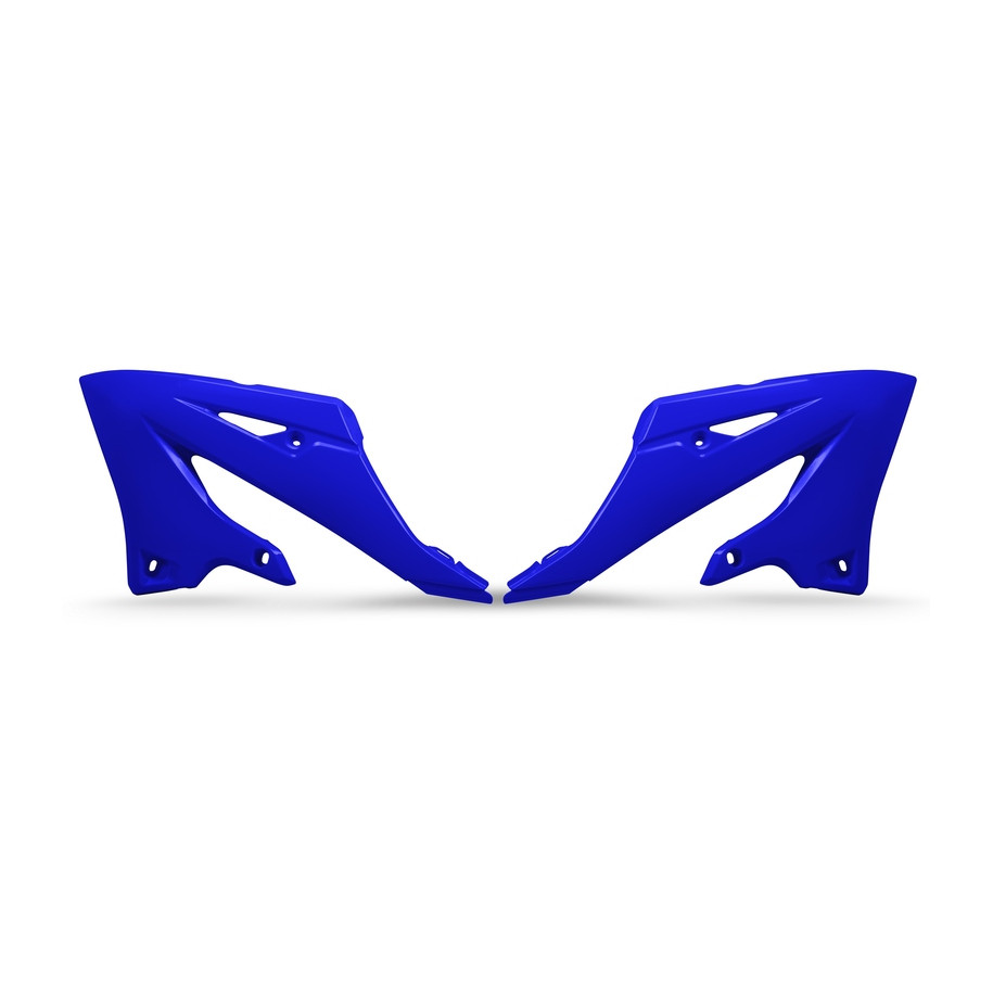 Ouïes de radiateur UFO - bleu Yamaha YZ125/250