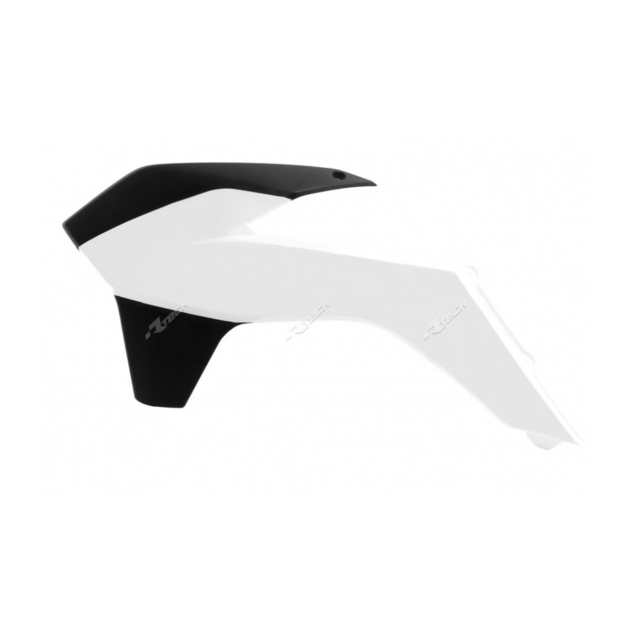 Ouïes de radiateur RACETECH couleur Six Days KTM EXC/EXC-F 125 à 500