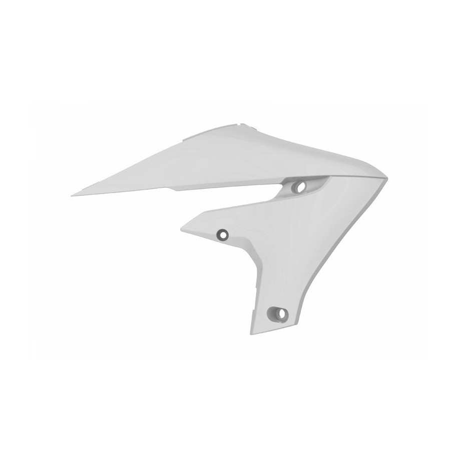 Ouïes de radiateur POLISPORT blanc Yamaha YZ450F