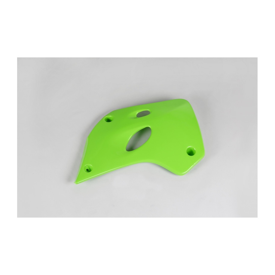Ouïes de radiateur UFO vert Kawasaki KX80