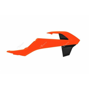 Ouïes de radiateur RACETECH couleur origine (2016) orange/noir KTM