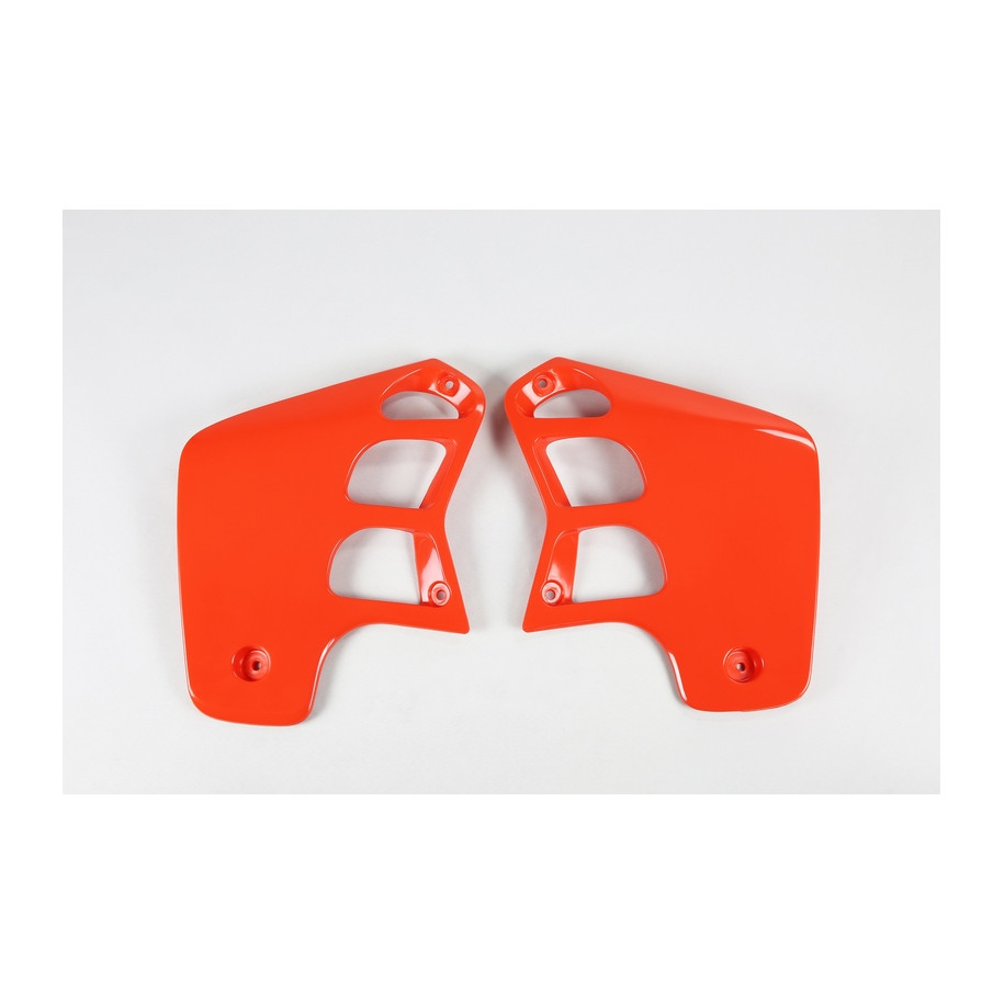 Ouïes de radiateur UFO orange Honda CR125R/250R