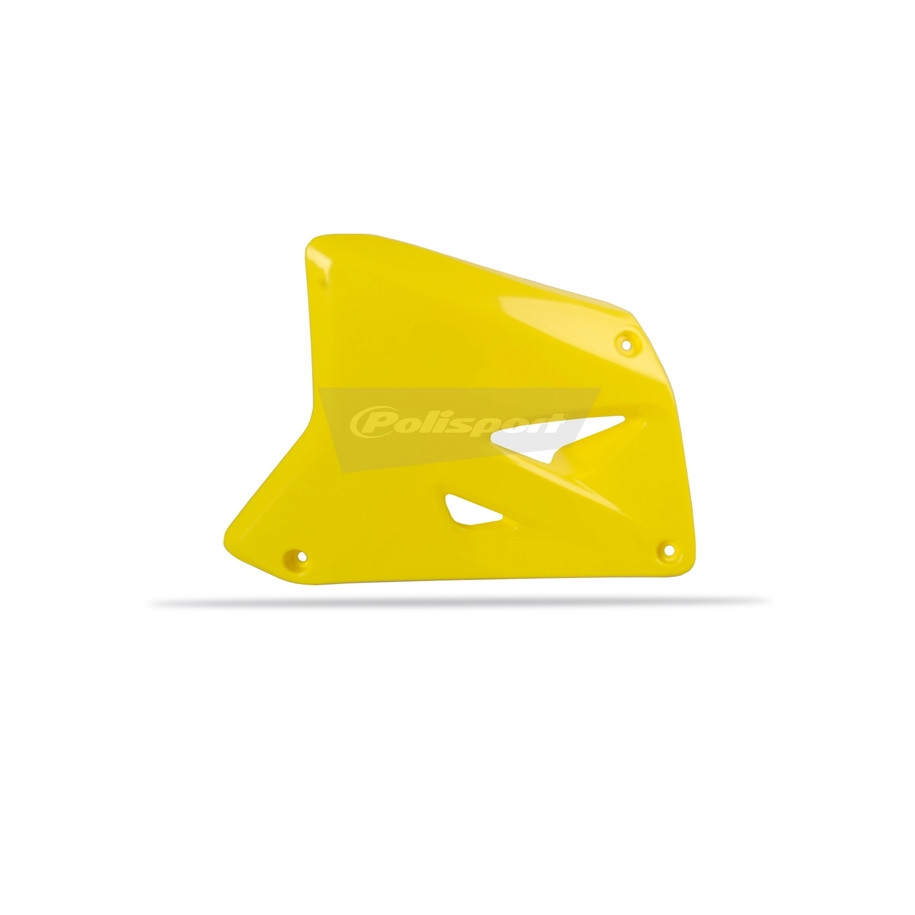 Ouïes de radiateur POLISPORT jaune Suzuki RM85