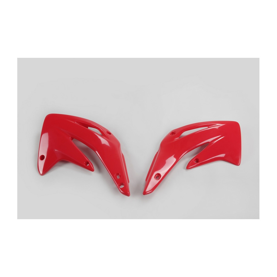 Ouïes de radiateur UFO rouge Honda CR85R/85RB
