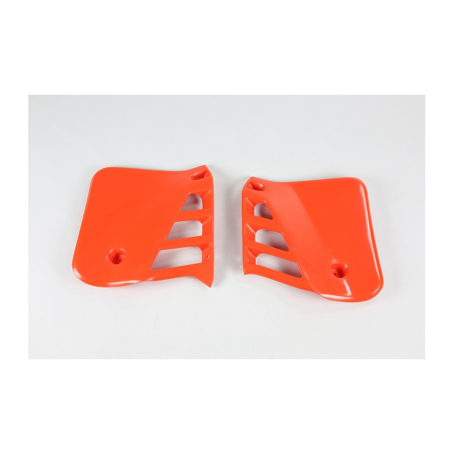 Ouïes de radiateur UFO orange Honda CR250R