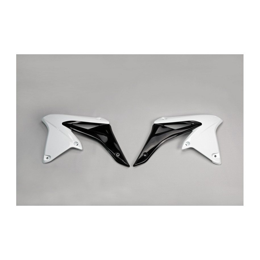 Ouïes de radiateur UFO blanc Suzuki RM-Z250