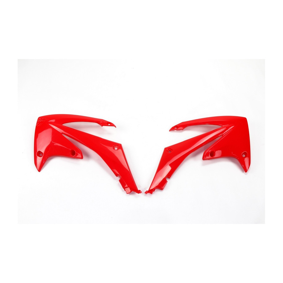 Ouïes de radiateur UFO rouge Honda CRF250R/450R