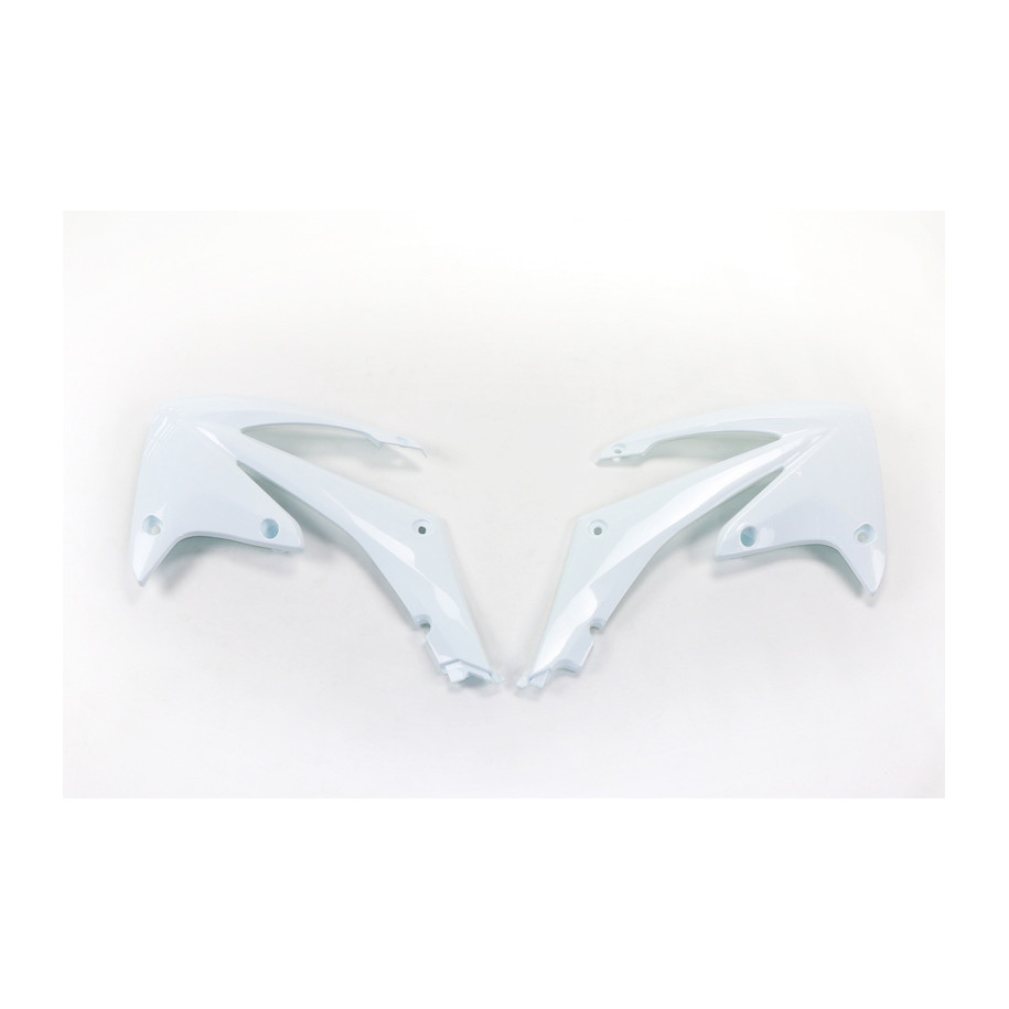 Ouïes de radiateur UFO blanc Honda CRF250R/450R