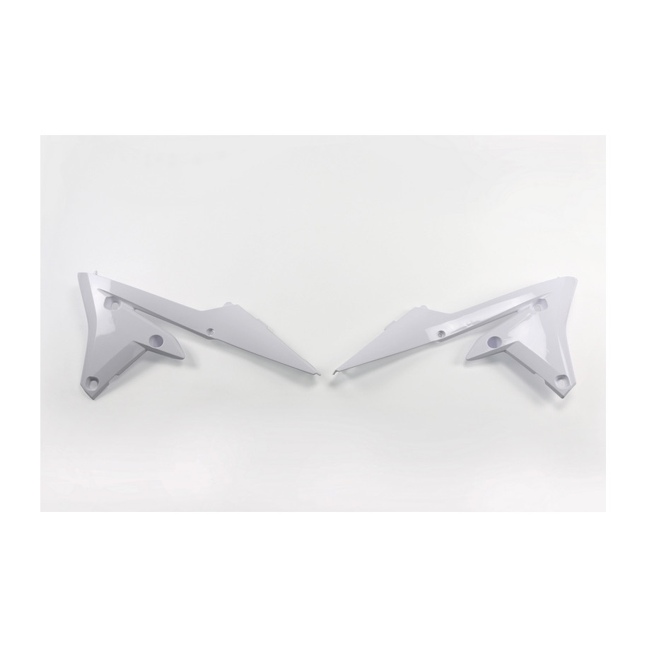 Ouïes de radiateur UFO blanc Yamaha YZ250F/450F