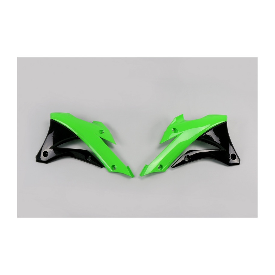 Ouïes de radiateur UFO couleur origine 2014 Kawasaki KX85