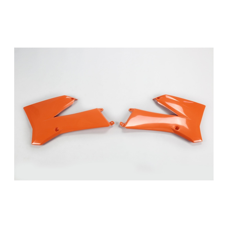 Ouïes de radiateur UFO orange KTM SX85