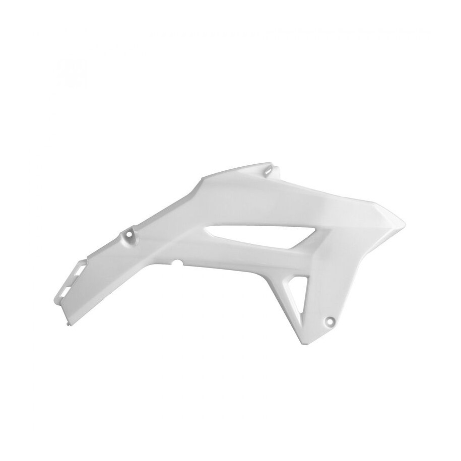 Ouies de radiateur POLISPORT blanc Honda CRF450R