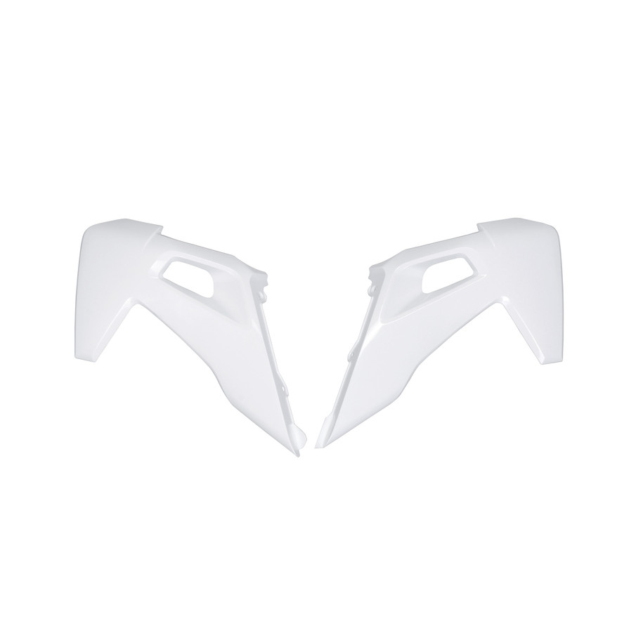 Ouies de radiateur UFO blanc Husqvarna FE/TE