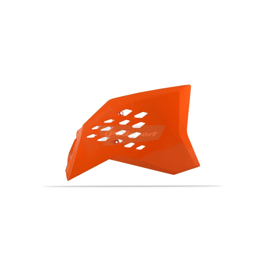 Ouïes de radiateur POLISPORT orange KTM