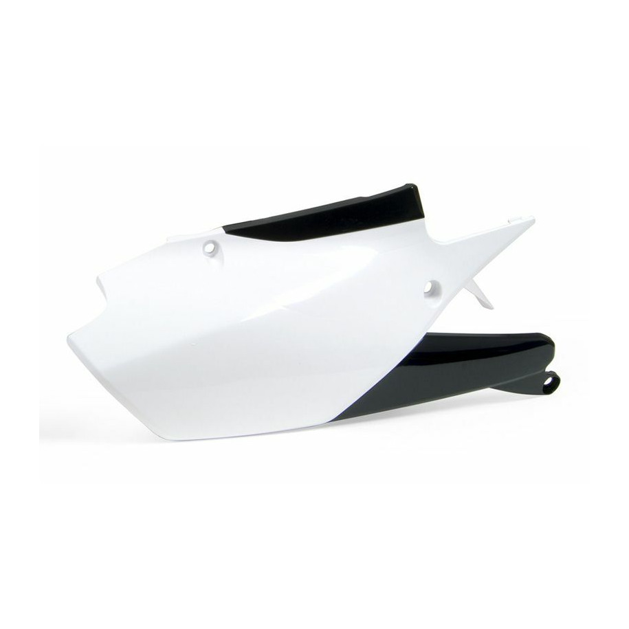 Plaques latérales RACETECH blanc/noir