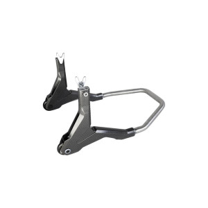 Béquille de stand arrière LIGHTECH support en V - carbone