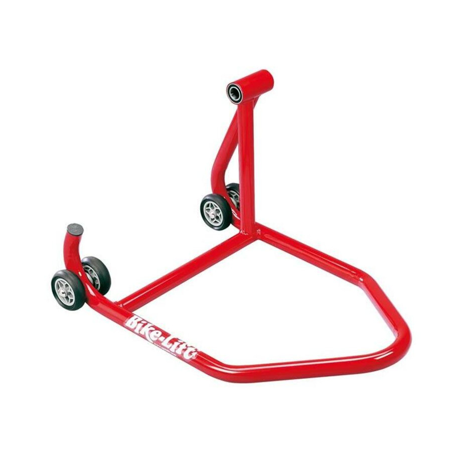 Béquille de stand arrière monobras BIKE LIFT prise droite rouge - RS-16/R