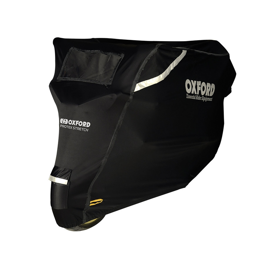 Housse de protection extérieur OXFORD Protex Stretch noir - moto / scooter - S