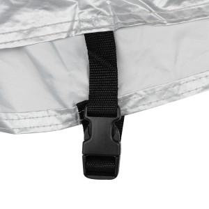 Housse de protection intérieur / extérieur OXFORD Aquatex noir/argent - scooter - avec bulle haute - S