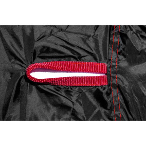 Housse de protection intérieure/extérieure VECTOR H20 pour moto/scooter avec top case et bulle haute - noir - S