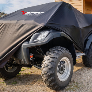 Housse de protection extérieure VECTOR pour quad - noir - XL