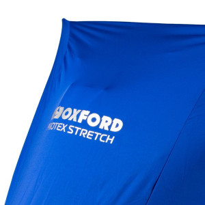 Housse de protection intérieur OXFORD Protex Stretch bleu - moto / scooter - M