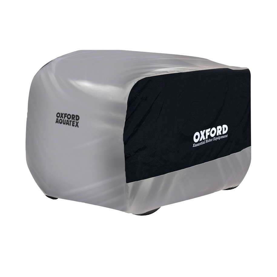 Housse de protection extérieur OXFORD noir/argent - Quad - L
