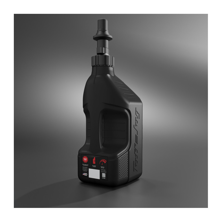 Bidon d'essence TUFF JUG noir avec bouchon Ripper 2.5G/10L