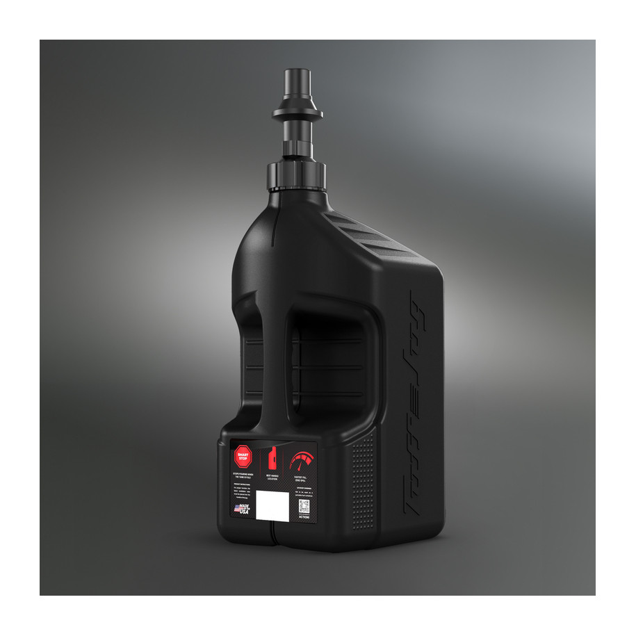 Bidon d'essence TUFF JUG noir avec bouchon Ripper 5G/20L
