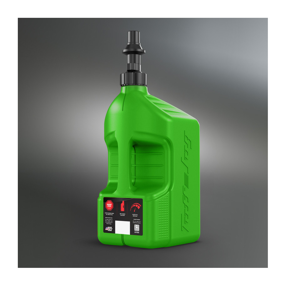 Bidon d'essence TUFF JUG vert avec bouchon Ripper 5G/20L