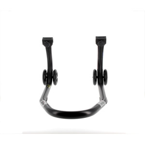 Béquille de stand avant BIHR Home Track noir mat roues noir