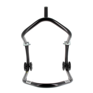 Béquille de stand avant sous té BIHR Home Track noir mat roues noir