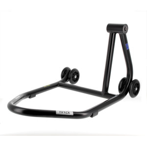 Béquille de stand monobras droite BIHR Home Track noir mat roues noir
