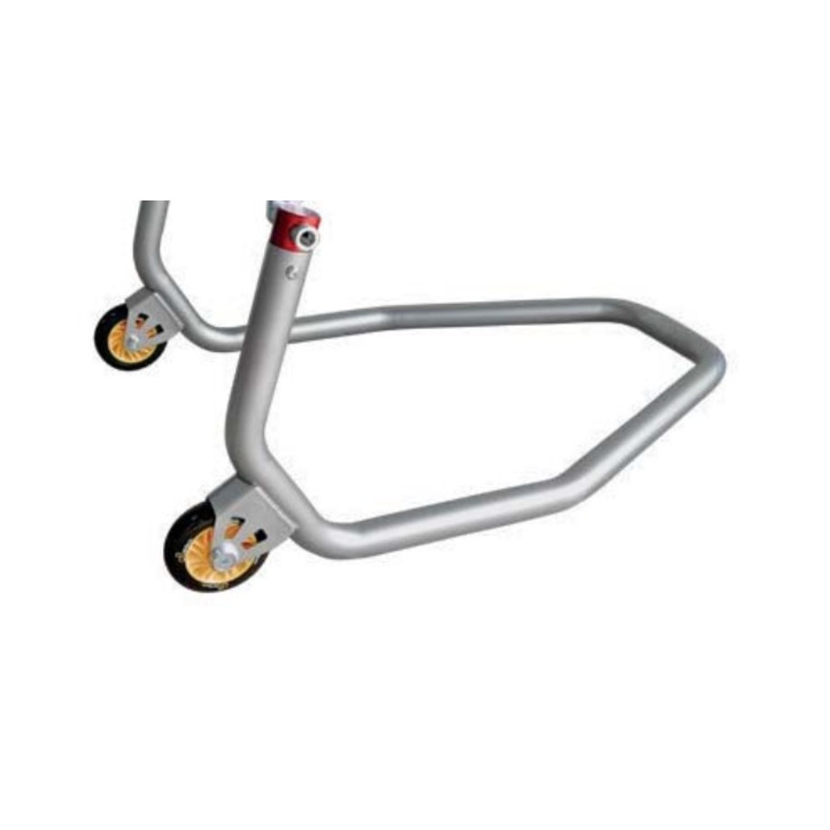 Béquille de stand LIGHTECH - Arrière - supports diabolos - Inox