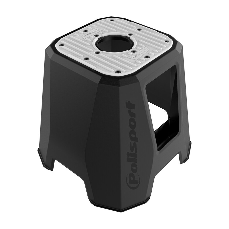 Lève-moto POLISPORT 420mm noir/caoutchouc gris