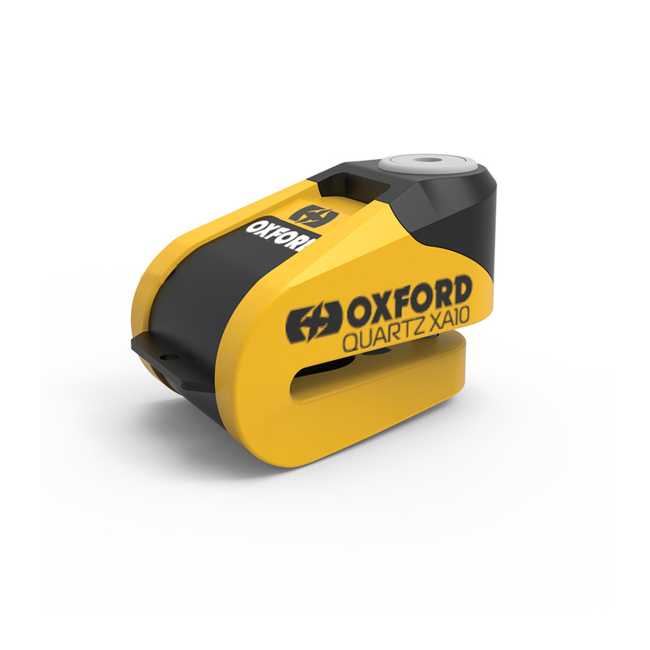 Bloque-disque alarme OXFORD XA10 - Ø10mm jaune/noir