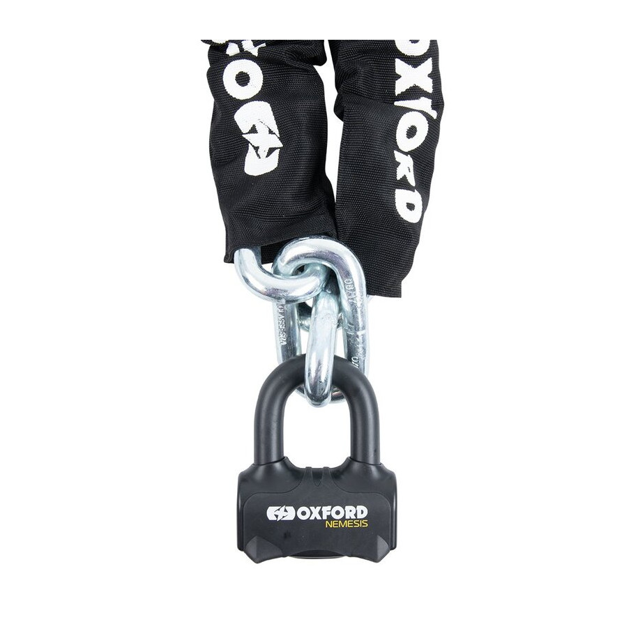 Chaîne antivol avec cadenas OXFORD Chain Lock 16mm