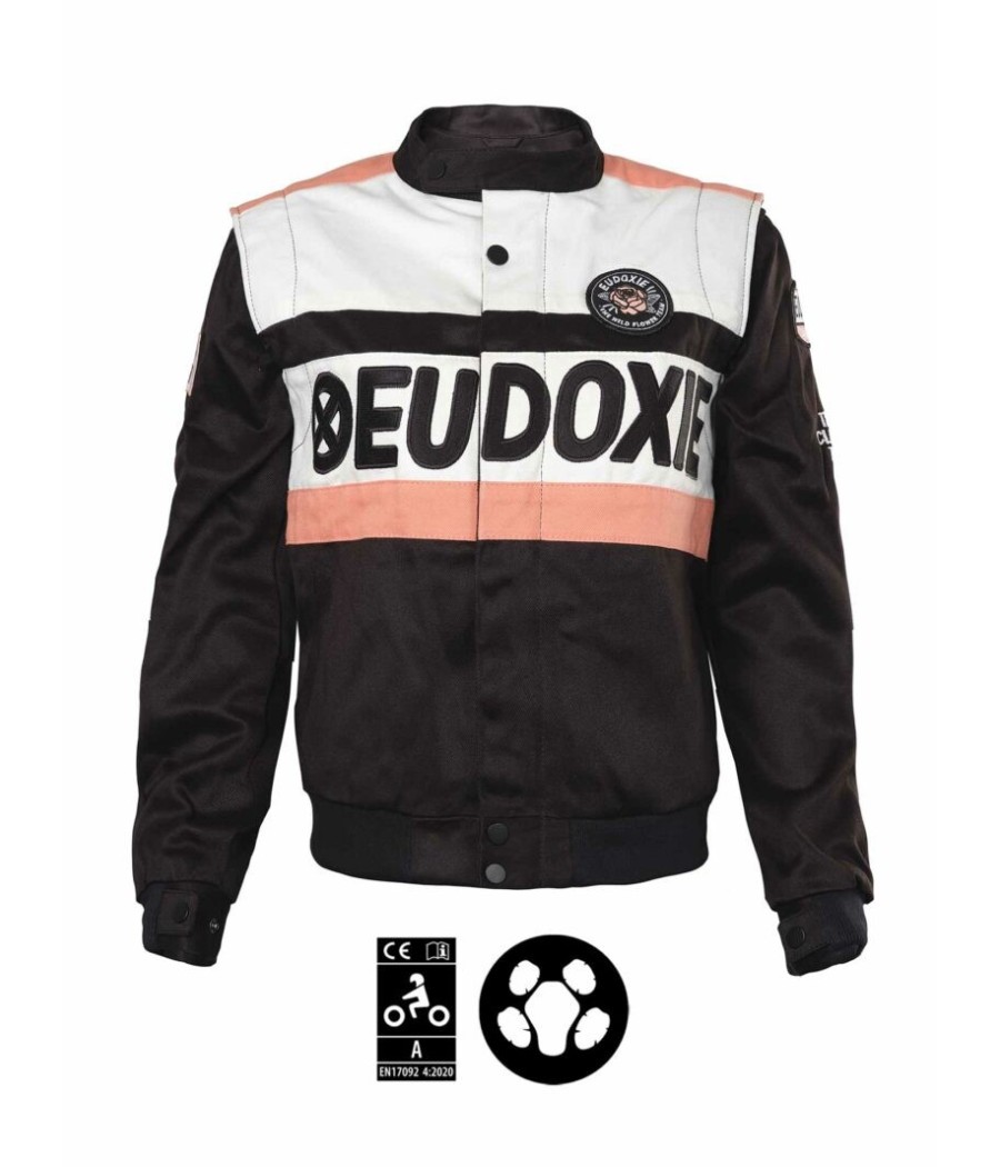 Veste moto femme Rider homologuée A Eudoxie