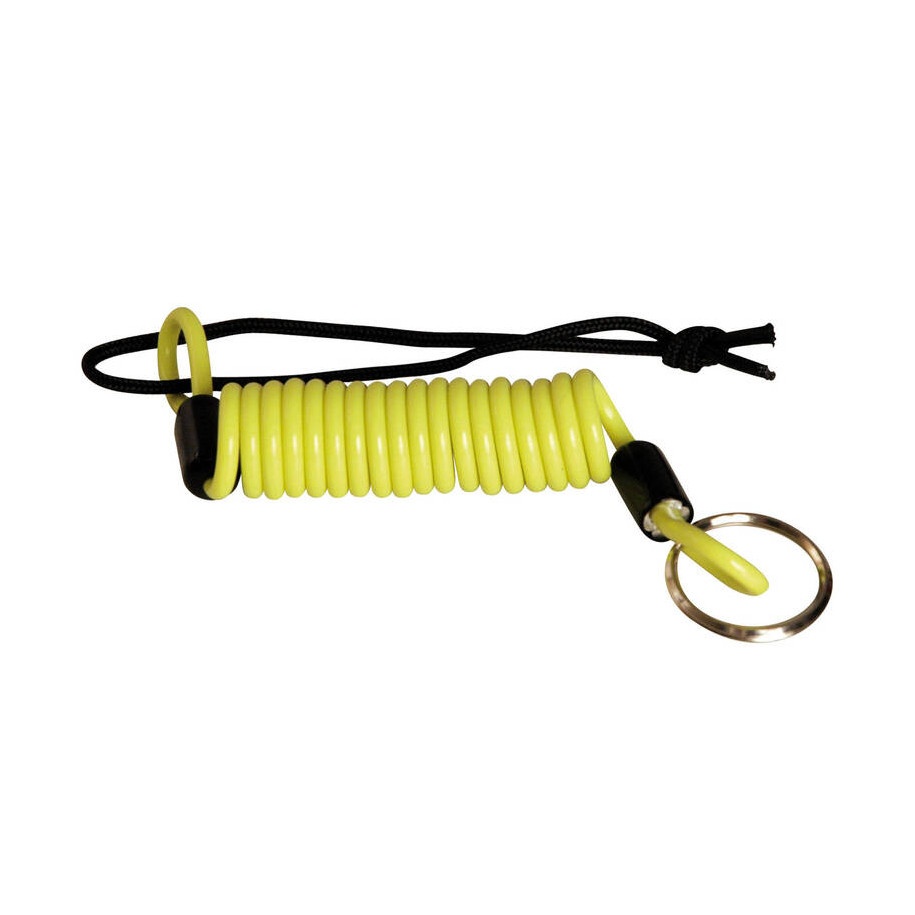 Câble de rappel bloque-disque/antivol VECTOR - Fluo Jaune