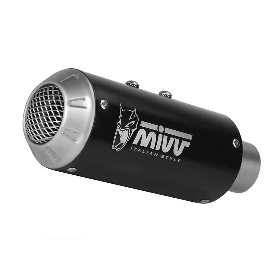 Silencieux de remplacement MIVV MK3 acier inoxydable noir