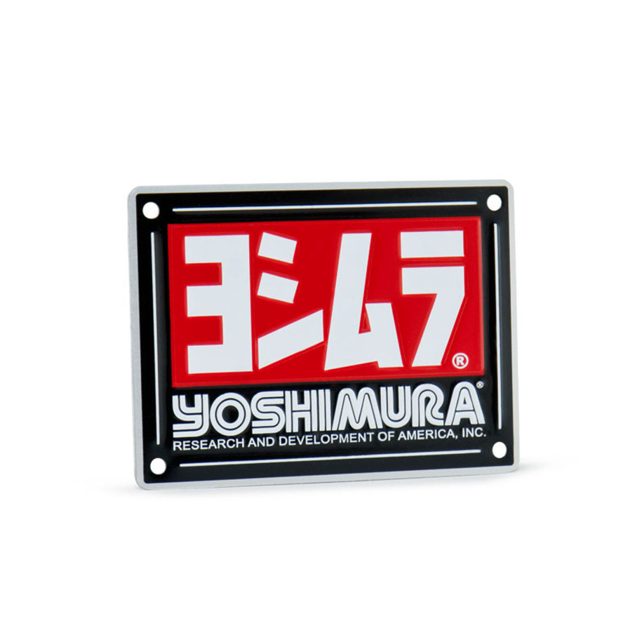 Pièce détachée - Plaque logo YOSHIMURA USA pour silencieux RS-4