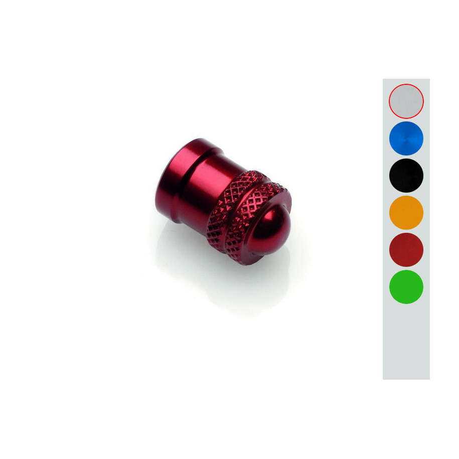 Bouchon de valve LIGHTECH argent alu